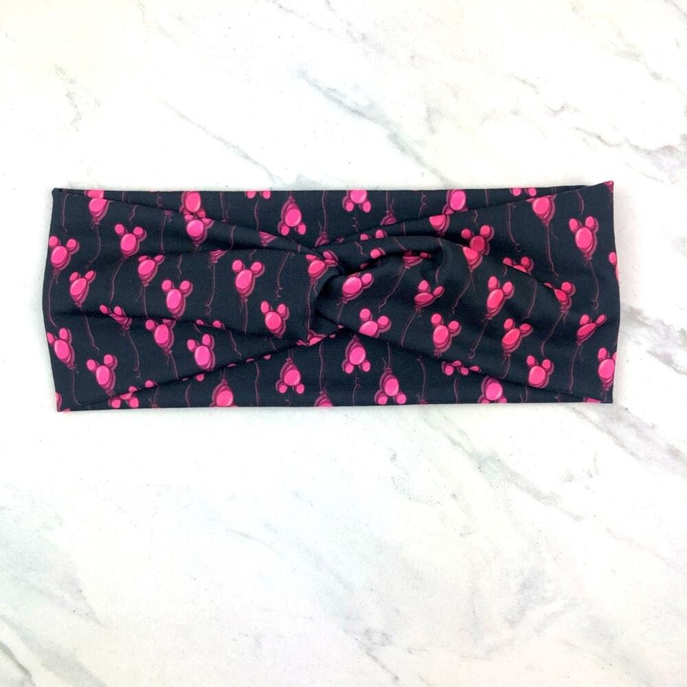 Magical Mickey Balloon Faux Knot/Turban Style Headband